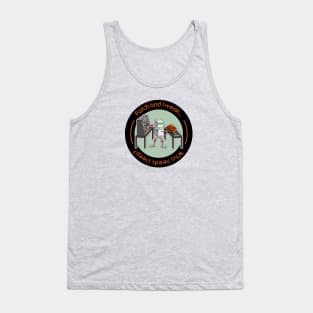 Robot Musician Playing Modular Synthesizer Tank Top